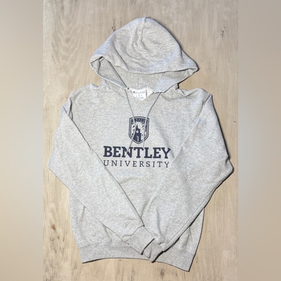 Bentley University Champion Gray Hoodie - Picture 1 of 3